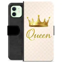 Mtp Products iPhone 12 Premium Flip Cover med Pung - Dronning