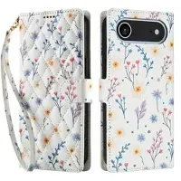 Mtp Products iPhone Air Rhombisk Blomsterpung - farverige blomster