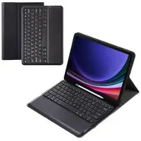Mtp Products Samsung Galaxy Tab S9+ Cover med Bluetooth Tastatur - Sort