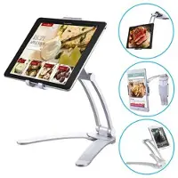Mtp Products 2-i-1 Multifunktionel Holder til Tablet - 125mm-190mm
