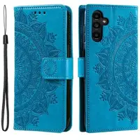Mtp Products Samsung Galaxy A26 Mandala Series Etui med Pung - Blå