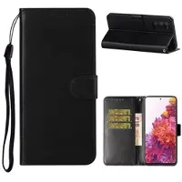 Mtp Products Samsung Galaxy S20 FE Premium Pung Taske med Magnetisk Lukning - Sort