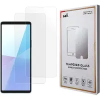 Saii Sony Xperia 10 VI 3D Premium Skærmbeskyttelse Hærdet Glas - 9H - 2 Stk.
