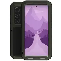 Love Mei Samsung Galaxy S24 Ultra Powerful Hybrid Cover - Grøn