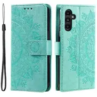 Mtp Products Samsung Galaxy A34 5G Mandala Series Etui med Pung - Grøn