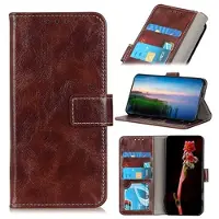 Mtp Products iPhone 12/12 Pro Pung Taske med Magnetisk Lukning - Brun