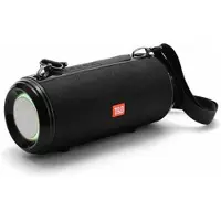 Mtp Products T&G TG537 RGB Bluetooth-højttaler med FM- og TF-kortstøtte - Sort