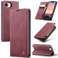 CASEME iPhone 16e/17e 013 Series Pung - Vinrød