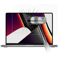 Mtp Products MacBook Pro 16 2021/2023 Skærmbeskyttelse Hærdet Glas - 9H, 0.3mm - Klar