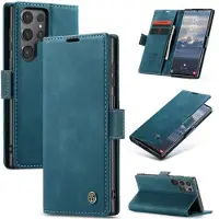 CASEME Samsung Galaxy S25 Ultra 013 Series Pung - Blå