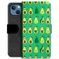 Mtp Products iPhone 13 Premium Flip Cover med Pung - Avocadomønster