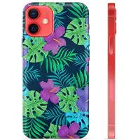 Mtp Products iPhone 12 mini TPU Cover - Tropiske Blomster
