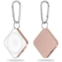 Mtp Products 3 i 1 trådløs magnetisk oplader 15w hurtigoplader til Apple-enheder - rosaguld