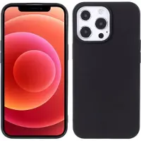 Mtp Products Anti-Fingeraftryk Mat iPhone 13 Pro TPU Cover - Sort