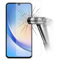 Mtp Products Samsung Galaxy A34 5G Skærmbeskyttelse Hærdet Glas - 9H, 0.3mm - Krystalklar