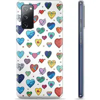 Mtp Products Samsung Galaxy S20 FE TPU Cover - Hjerter