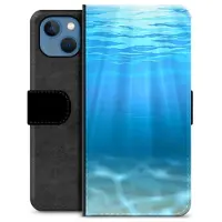 Mtp Products iPhone 13 Premium Flip Cover med Pung - Hav
