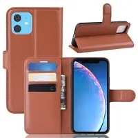 Mtp Products iPhone 11 Pung Taske med Magnetisk Lukning - Brun