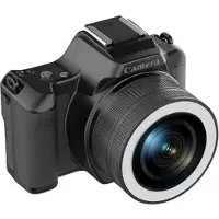 Mtp Products D11 Mini digitalkamera med 64GB hukommelseskort - 48MP - Sort