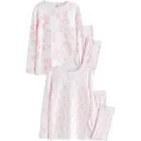 Next Nattøj pink / hvid