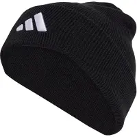 Adidas Sportshue 'New Logo Beanie' sort / hvid