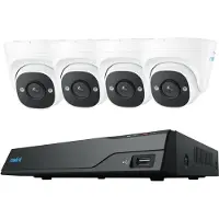 Reolink - NVR + kamera(er) - PoE, AC-drevet - 8 kanaler - 1 x 2 TB - CMOS
