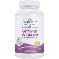 Nordic Naturals , Omega Kvind med Aftenprimroseolie, 120 Mykt Gel