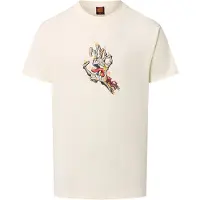 Santa Cruz Bluser & t-shirts 'Burnt Bone Hand Unbleached Cotton' beige