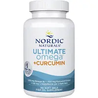 Nordic Naturals , Ultimate Omega + Curcumin, 60 Soft Gel