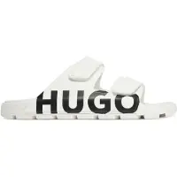 HUGO Pantoletter 'Evander' sort / hvid