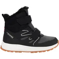 Viking Vinterstøvler - Tex - Equip Defence Warm WP 2V - Black/Ch - - 27 - Vinterstøvle
