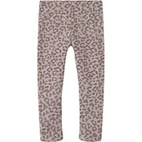 Name it Leggings 'NMFDavina' sand / mørkelilla / lyserød