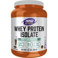 Now , Sports, Whey Protein Isolat, Creamy Chocolate, 1.8 lbs (816 g)