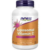 Now , Liposomal Vitamin C, 120 Veg Kapsler