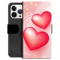 Mtp Products iPhone 13 Pro Premium Flip Cover med Pung - Kærlighed