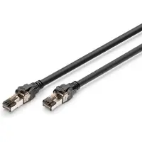 Digitus CAT 8.1 S-FTP Patch Cord - 5m - Sort - 5 meter