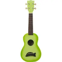 Kala Makala Dolphin Soprano Ukulele Green Apple Burst
