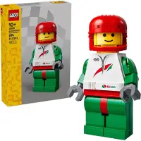 LEGO Opskaleret racerkører-minifigur 40819