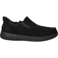 SKECHERS slip-in herrehjemmesko - Sort - Sko - Hjemmesko til herrer