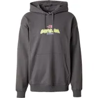 The North Face - Sweatshirts - U Expedition Celebration Oversized Hoodie Anthracite Grey til UnisexBomuld - Størrelse M - Grå
