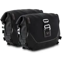 SW-Motech Legend Gear Lc2 Black Edition 13.5l+13.5l Kawasaki Eliminator 500 Abs 2024 Sidetasker
