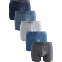 Next Boksershorts navy / røgblå / dueblå / antracit / lysegrå