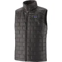 Patagonia - Dunjakker ski - M's Nano Puff Vest Black til Unisex - Størrelse XS - Sort