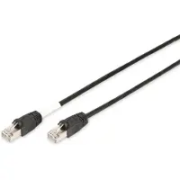 Digitus Professional - Patchkabel - RJ-45 (han) til RJ-45 (han) - 10 m - SFTP - CAT 6 - booted, udendørs, knastfri - sort