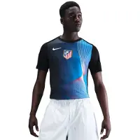 Nike Atletico Madrid Trænings T-Shirt Dri-FIT Academy Pro Pre Match 3. - Sort/Blå/Hvid - , størrelse Medium