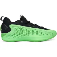 Adidas Herre Anthony Edwards 1 Low 'Slime' Basketball Sko Lucid Lime/Aurora Ink/Core Black