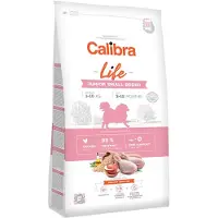 Calibra Life Junior Small Breed kylling og ris hundefoder