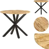 vidaXL Sidebord 68x68x56 Cm Massivt Mangotræ