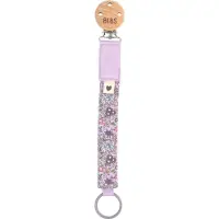 BIBS X Liberty Suttesnor - Blomster - Violet Sky - - OneSize - Suttekæde