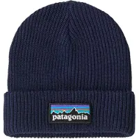 Patagonia - Huer/halsedisser børn - K's Logo Beanie P-6 Logo New Navy til UnisexUld - Flåde